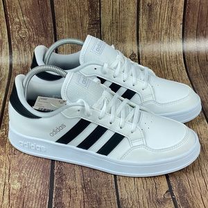 adidas Breaknet Sneakers 3-Stripes Shoe Size 9 NEW